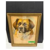 Framed Toronto Times Mascot Print - ' Maxy'