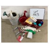 Misc. Lot - Weights, Power Bars, Watering Can