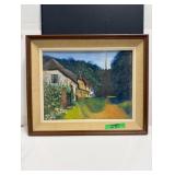 Oil On Board Painting