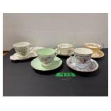(5) Tea Cups