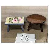 (2) Foot Stools