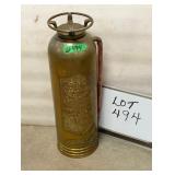 Brass Fire Extinguisher