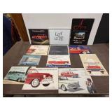 1950's,60's,70's Pontiac, Chev, Brochure Lot
