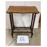 Spool Turned Side Table