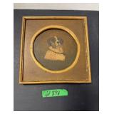 Primitive Dog Painting