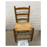 Ladder Back Rush Seat Chair