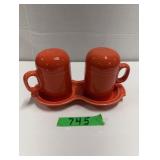 Fiesta Ware Salt & Pepper Set