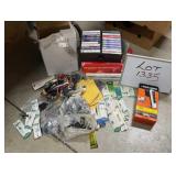 Misc. Lot - Leak Detector, Cassettes, & More