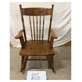 McGill Pressback Rocking Chair