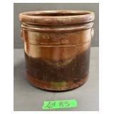 Brown Stoneware Crock - Brantford Ont.