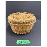 Native Lidded Basket