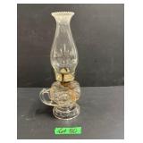 Pressed Glass Finger Lamp