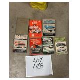 (7) Vintage Collectible Automotive Manuals