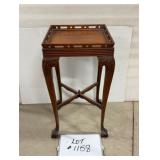 Ball & Claw Mahogany Side Table