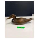 Duck Decoy With Brass Bill