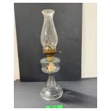 Pressed Glass Oil Lamp