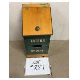 Pine Potato/Onion Bin