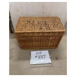 Wicker Storage Trunk