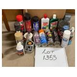 Misc. Lot - Opened Car Wax, & Paints