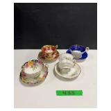 (4) Tea Cups