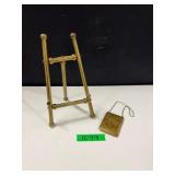 Brass Easel & Card Holder