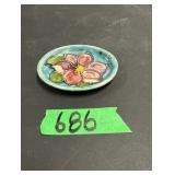 Moorcroft Pin Dish - 'Clematis'