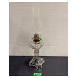 Pressed Glass Oil Lamp