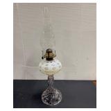 Opalescent Coin Dot Oil Lamp