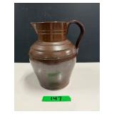 Glazed Earthenware Pitcher