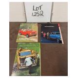 (3) International Harvester Scout Brochures