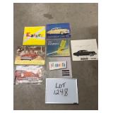 (7) 1951 Brochures - Plymouth,DeSoto,Chev,Mercury