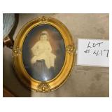 Bubbleglass Framed Portrait