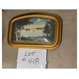 Bubbleglass Framed Scene