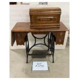 Eldredge 'B' Treddle Sewing Machine
