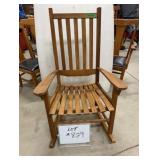 Outdoor Rocking Chair - Teak?