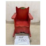 Child's Pine Rocking Chair
