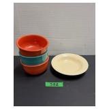 (4) Fiestaware Bowls