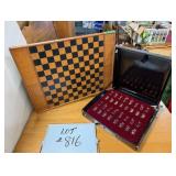 Game Board & Chess Pieces