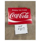 Coca-Cola Sign - Plastic
