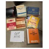Assorted Car Manual Lot