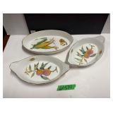 (3) Royal Worcester Oven To Tableware Dishes