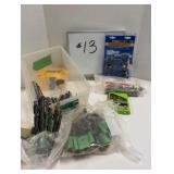 Assorted Drill Bits, Hole Saws (2) DeWalt Cases