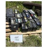Pallet Lot - Used Batteries
