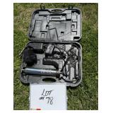 18V Cordless Grease Gun - In Case