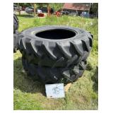 (1) Used 14.9 R30 Tire (1) Used 380/8R R30 Tire