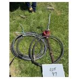 Tilt Hill Hand Pump & Unused Fuel Hose