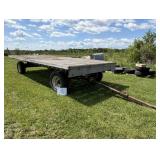20ft Wooden Top Hay Rack - Elmira Running Gear