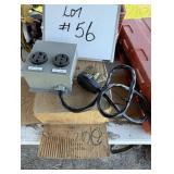Unused 15amp Electrical Box