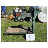 4 Wheel Green Steel Shop Cart - (16' x 40')