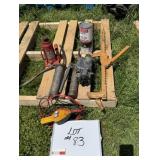 Misc. Lot - Grease Guns, Bottle Jack & More
